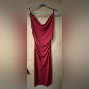 Cowl Neck MIDI Dress